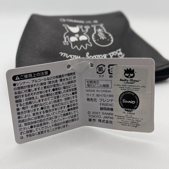 Bad Badtz-Maru Mini Pouch Zipper Coin - Picture 4 of 5